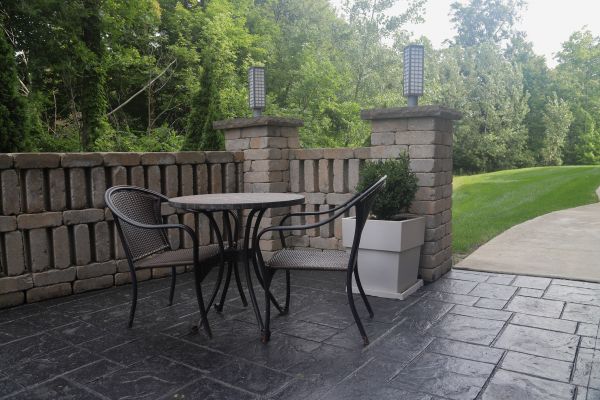 Cost of Concrete Patio Stamping in Escondido