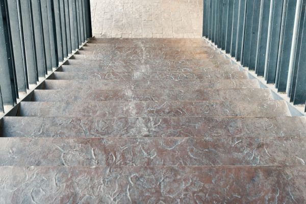 Cost of Concrete Stair Stamping in Escondido