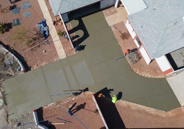 Cost of Concrete Driveway Finishing in Escondido